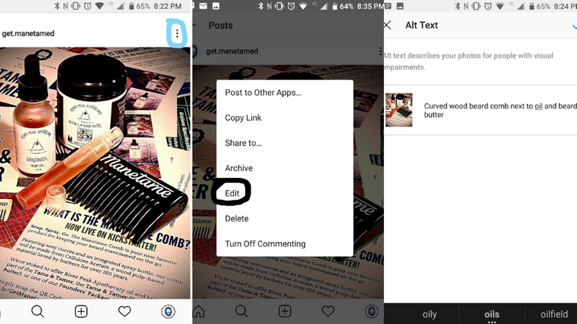 How to Edit Alt Text on Instagram