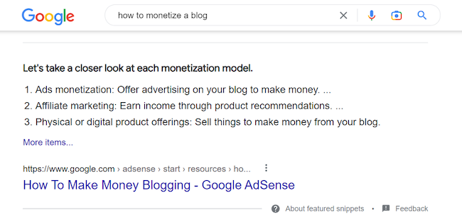 Monetize Blogging
